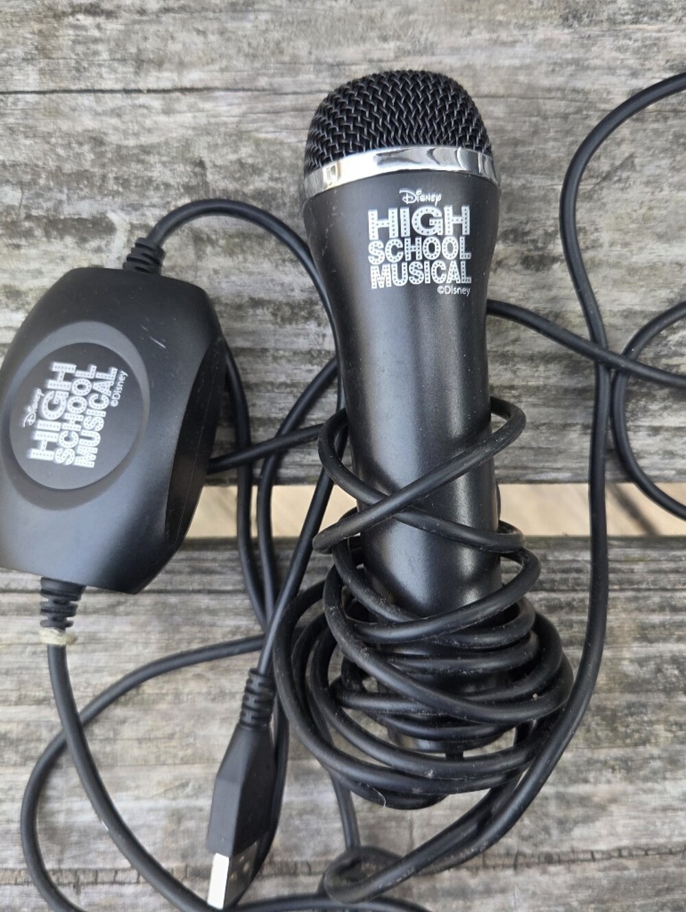 Disney High School Musical A-0234A USB Microphone Logitech PS2 & PS3 Wii Xbox